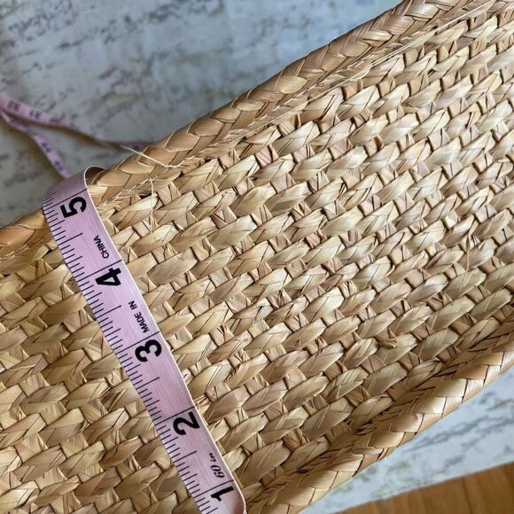 Wicker Mexico oversized woven beach bag overnight - Picture 10 of 11